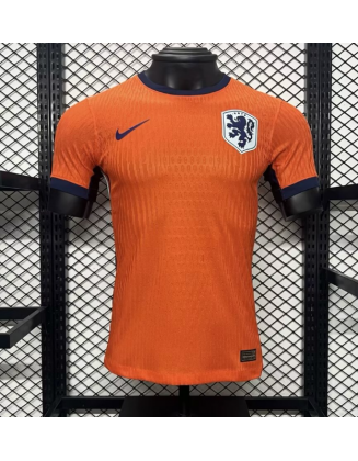 Netherlands Home Jerseys 2024 Player Version